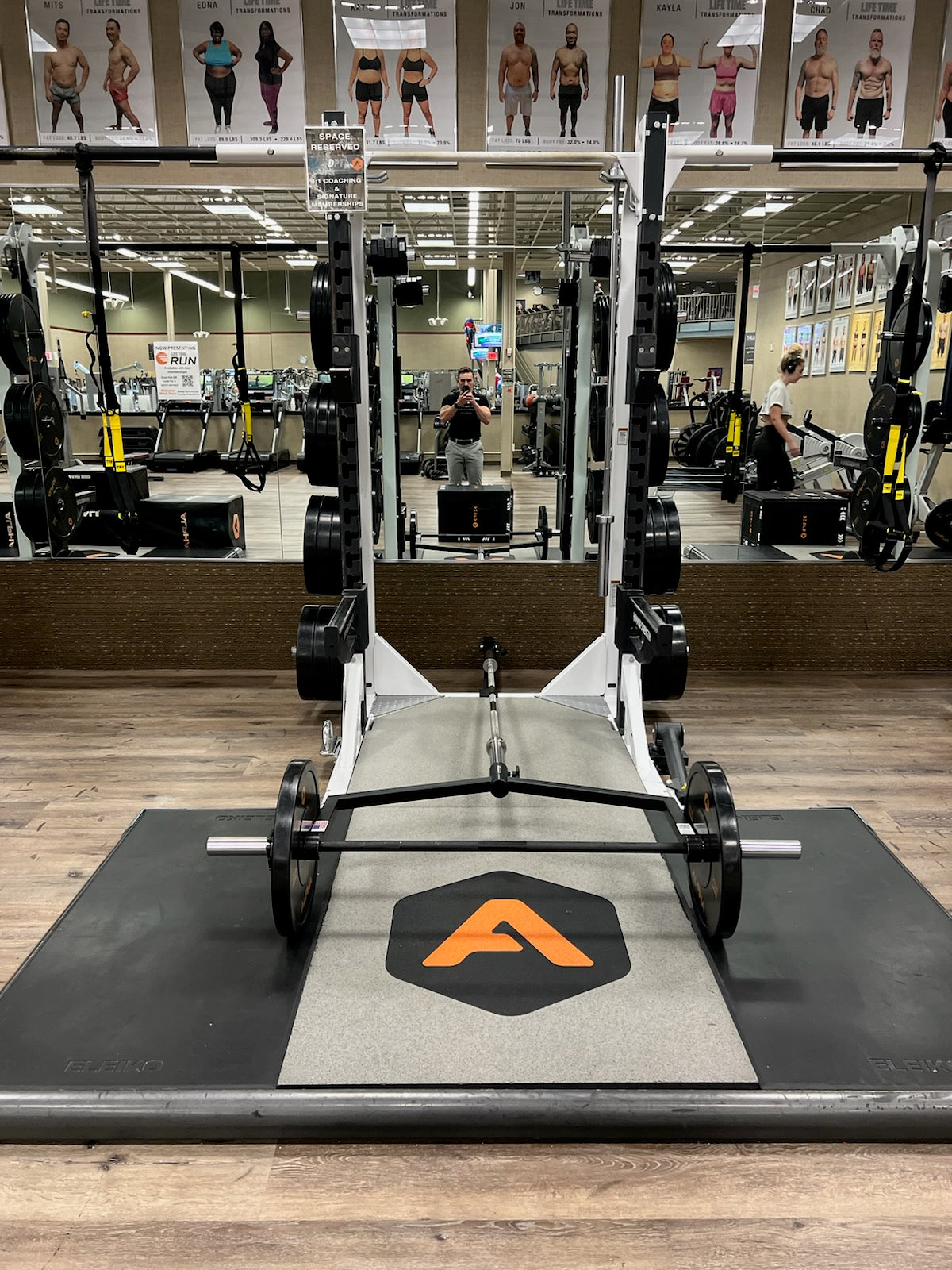 Rack Back Landmine